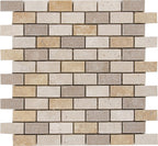Brick 3D Beige - 30.5x30.5